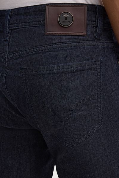 Joop! Dunkelblaue Jeansshorts Lässiges Five-Pocket-Design Baumwollmischung