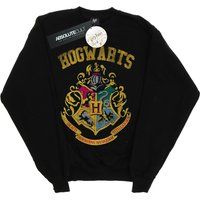 Hogwarts Wappen Grafik Rundhals-Sweatshirt