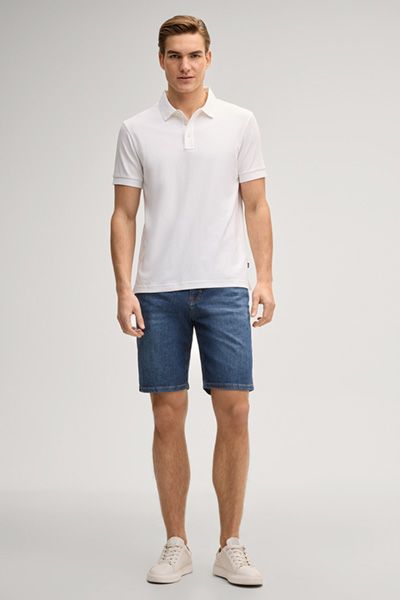 Joop! Fort Blaue Jeansshorts Baumwollmischung Five-Pocket Design