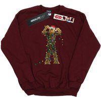 Chewbacca Weihnachtslichter Rundhals-Sweatshirt