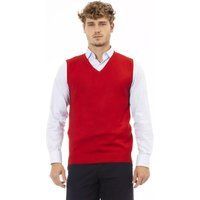 Klassische Strickweste mit V-Ausschnitt