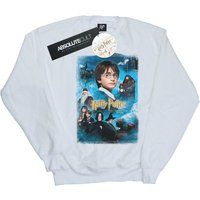Harry Potter - "Philosopher's Stone" Sweatshirt für Mädchen (Weiß)