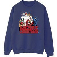 Batman Weihnachten Rundhals-Sweatshirt