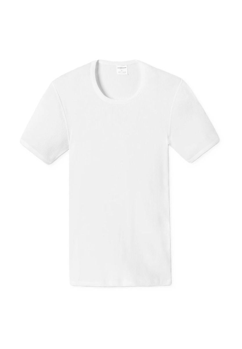 Klassisches Herren-Unterhemd mit Rippenstruktur