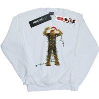 Chewbacca Weihnachtslichter Rundhals-Sweatshirt