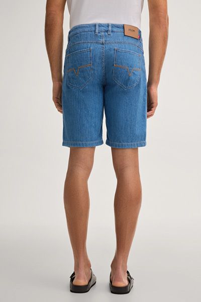 Joop! Jeans Mabrouk Hellblaue Denim Shorts Five-Pocket-Stil Baumwolle
