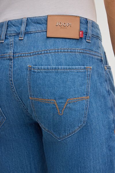 Joop! Jeans Mabrouk Hellblaue Denim Shorts Five-Pocket-Stil Baumwolle