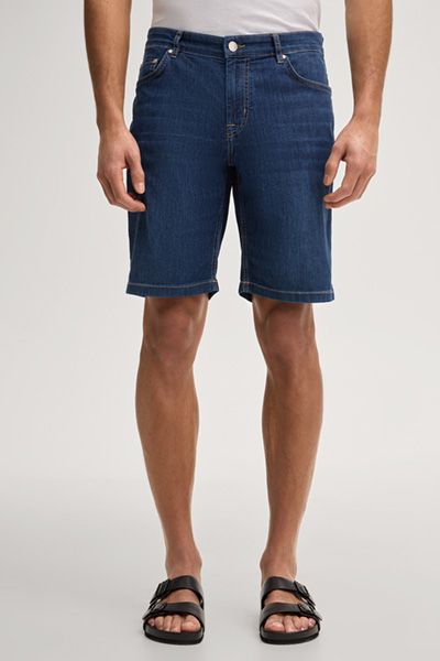 Joop! Mabrouk Dunkelblaue Denim Shorts Stretch Baumwollmischung