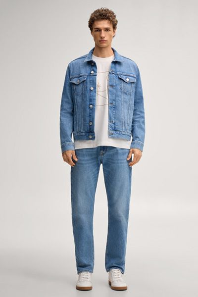 Joop! Jeans Rae hellblaue Denim Straight Leg Five-Pocket-Style