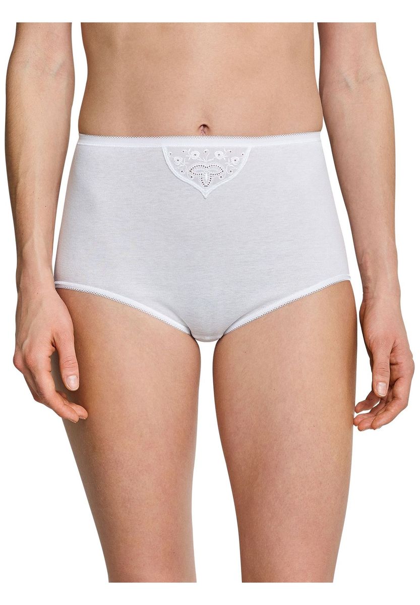 Klassische weiße Baumwoll-Slips