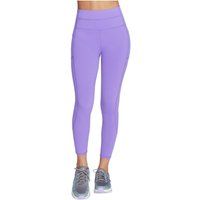 Skechers Performance GOWALK High-Waisted 7/8 Nylon Damen Sportleggings in Pink