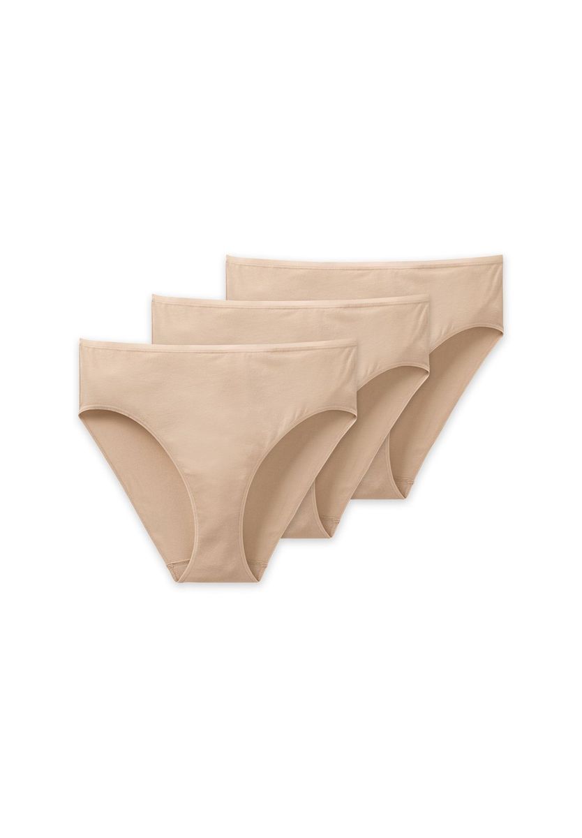 Klassische Baumwollslips Dreierpack