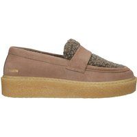 Suede Slipper mit Wollfutter