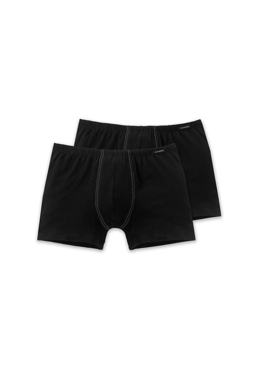 Herren Baumwoll Stretch Boxershorts Doppelpack