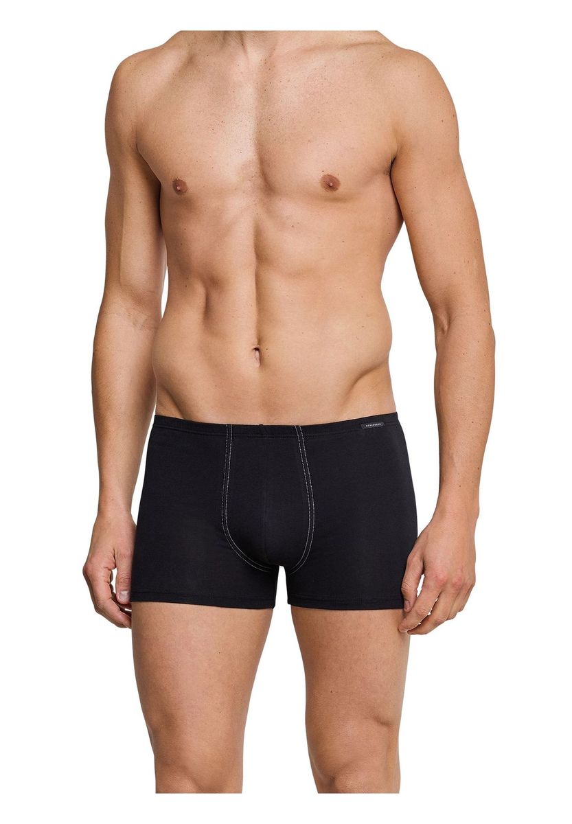 Herren Baumwoll Stretch Boxershorts Doppelpack