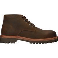 Braune Chukka-Stiefeletten aus Leder
