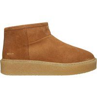 Wildleder-Stiefelette mit Futter aus Schaffell