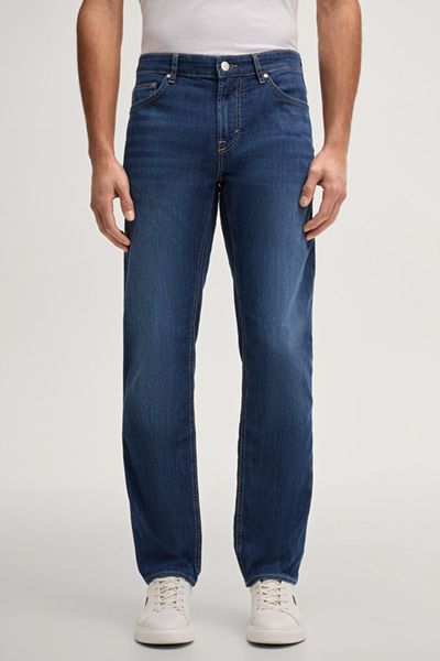 JOOP! Jeans Mitch Dunkelblaue Klassische Five-Pocket Denim Stretch
