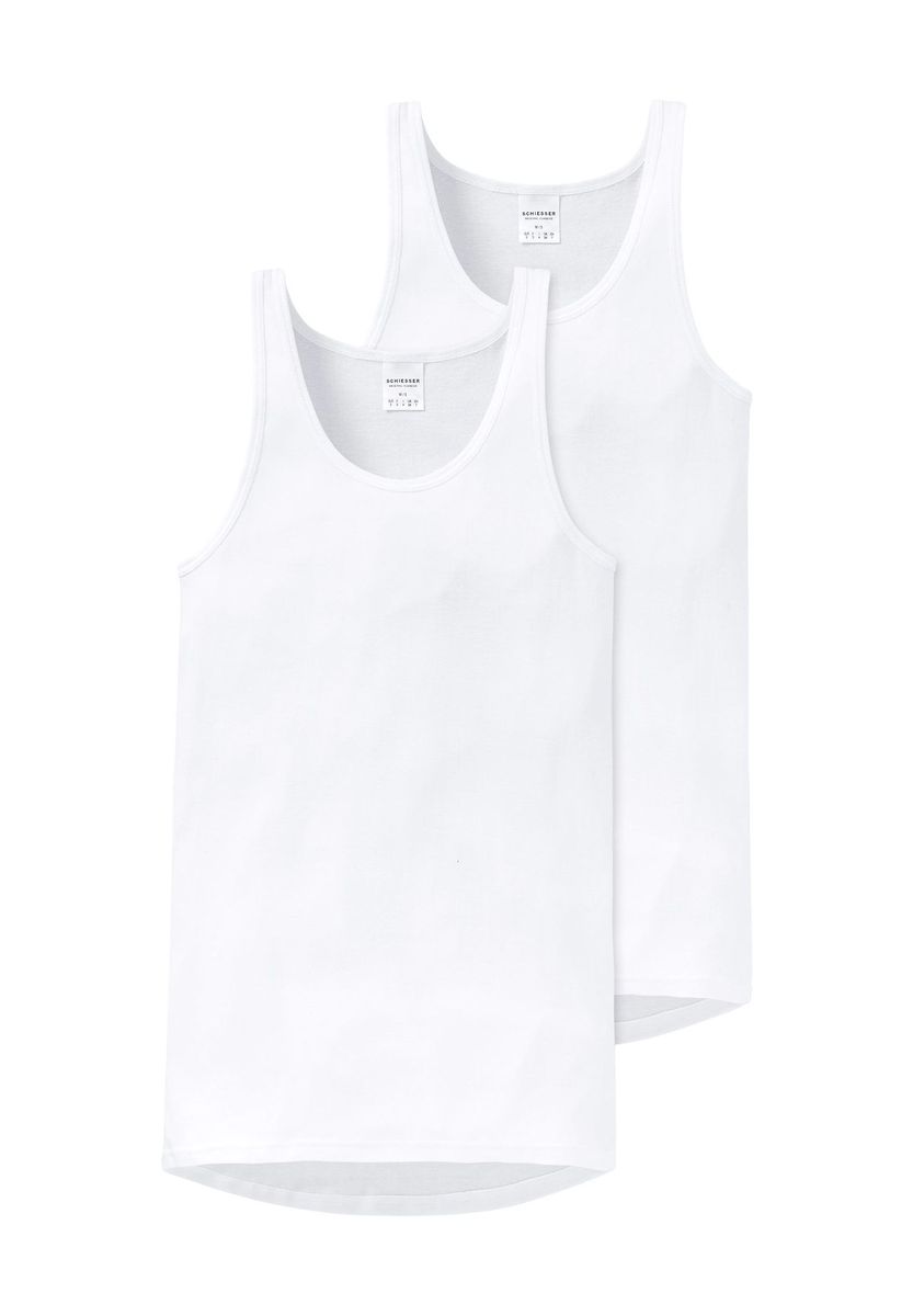 Klassisches Feinripp-Tanktop aus Baumwolle