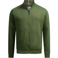 Sportliche Sweatjacke aus Baumwollmischung