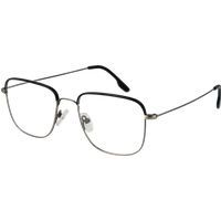 Quadratische Brille mit Metallrahmen