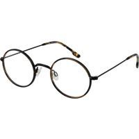 Runde Brille mit Schildpatt-Detail