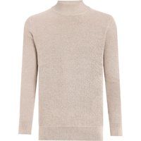Herren Rollkragenpullover mit Strukturmuster