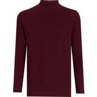 Herren Rollkragenpullover mit Strukturmuster