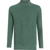 Herren Rollkragenpullover mit Strukturmuster