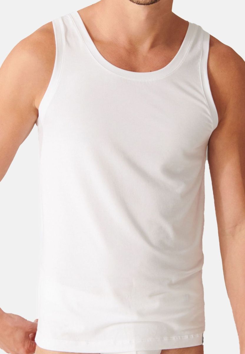 Klassisches Herren Tanktop aus weicher Baumwolle