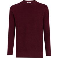 Klassischer Strickpullover mit Rundhalsausschnitt