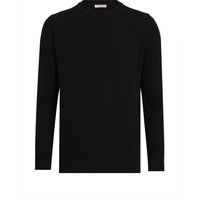 Klassischer Strickpullover mit Rundhalsausschnitt