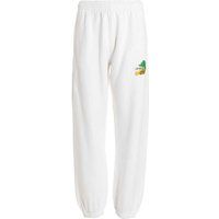 Locker geschnittene Sweatpants aus Baumwollfrottee