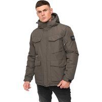 Crosshatch - "Plentons" Jacke für Herren (Oliv)