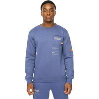Duck and Cover - "Applewood" Sweatshirt für Herren (Jeansblau)