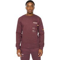 Duck and Cover - "Applewood" Sweatshirt für Herren (Rosinen)