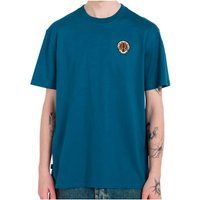 Herren Blaues T-Shirt mit Grafik