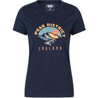 Mountain Warehouse - "Peak District" T-Shirt für Damen (Marine)