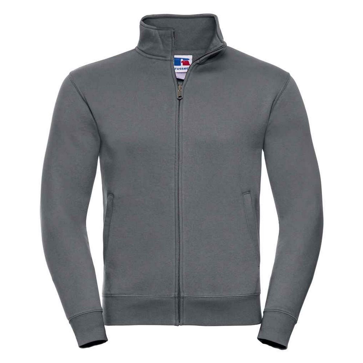 Klassische Herren Sweatjacke mit Reißverschluss