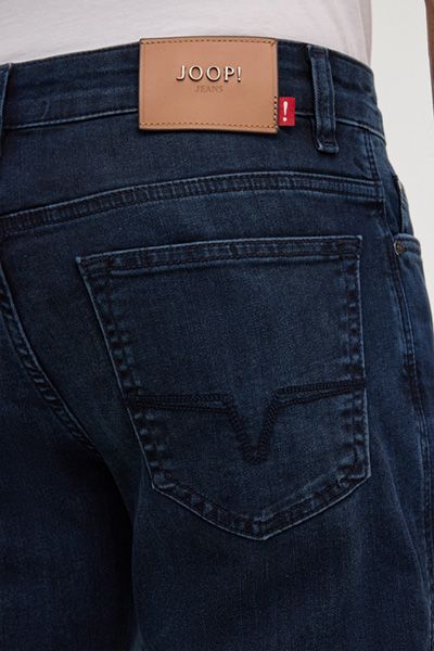Joop! Jeans Mitch Dunkelblaue Gerade Beine Stretch Denim