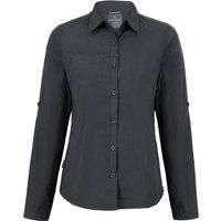 Craghoppers - "Kiwi" Hemd für Damen, Langärmlig (Anthrazitgrau)
