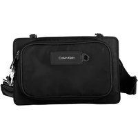 Calvin Klein Schwarze Nylon Umhängetasche