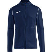Marineblaue Trainingsjacke mit Reißverschluss