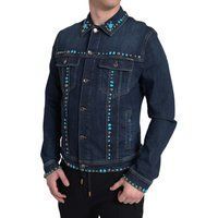 Verzierte Jeansjacke