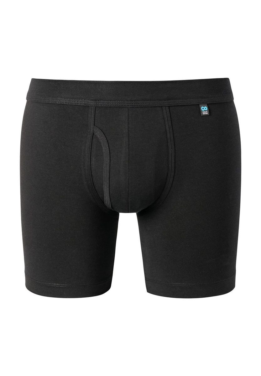 Klassische Baumwoll-Boxershorts mit Eingriff