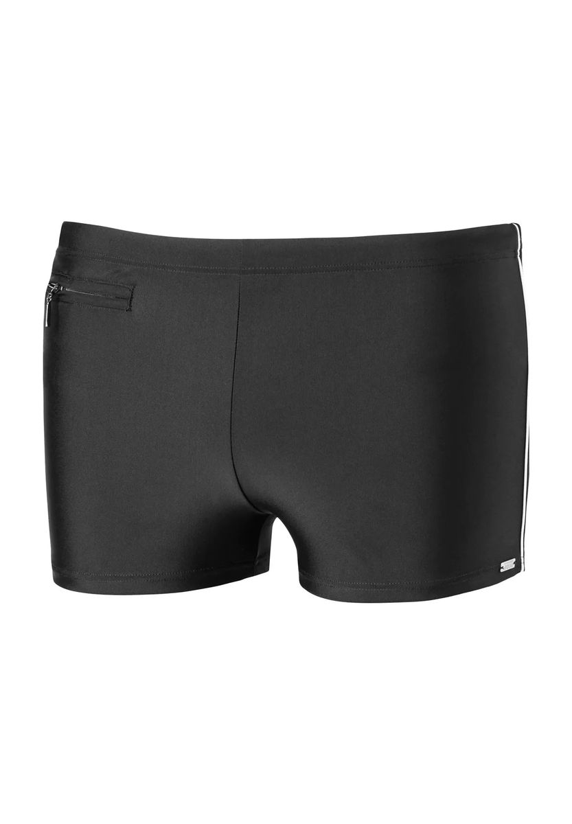 Minimalistische Badehose mit Reißverschlusstasche