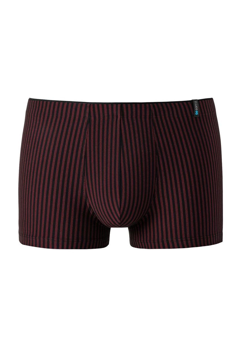 Gestreifte Stretch-Baumwoll-Boxershorts