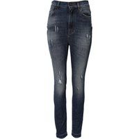Zerrissene Skinny Jeans mit Used-Effekt