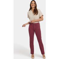 Gerade geschnittene Jeans mit hoher Taille