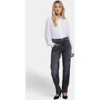Locker geschnittene Jeans mit geradem Bein